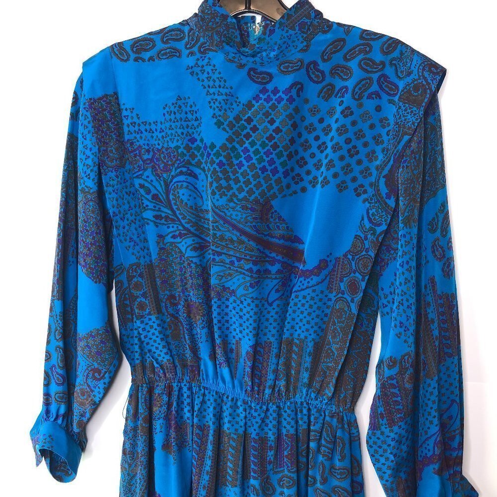 VINTAGE Silk Woman's Dress 6